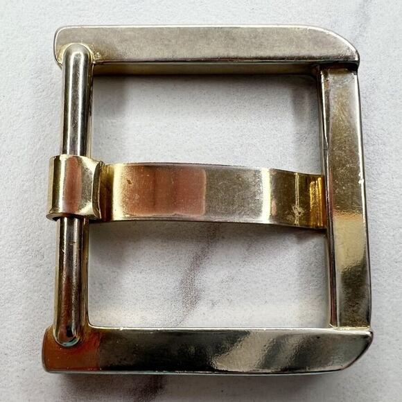 Vintage Flat Prong Simple Basic Belt Buckle - Picture 2 of 9
